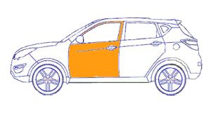 ремонт двери changan cs35